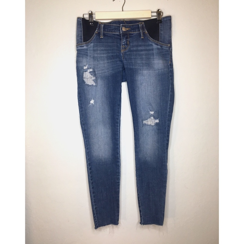 Isabel Maternity by Ingrid & Isabel crop jeans